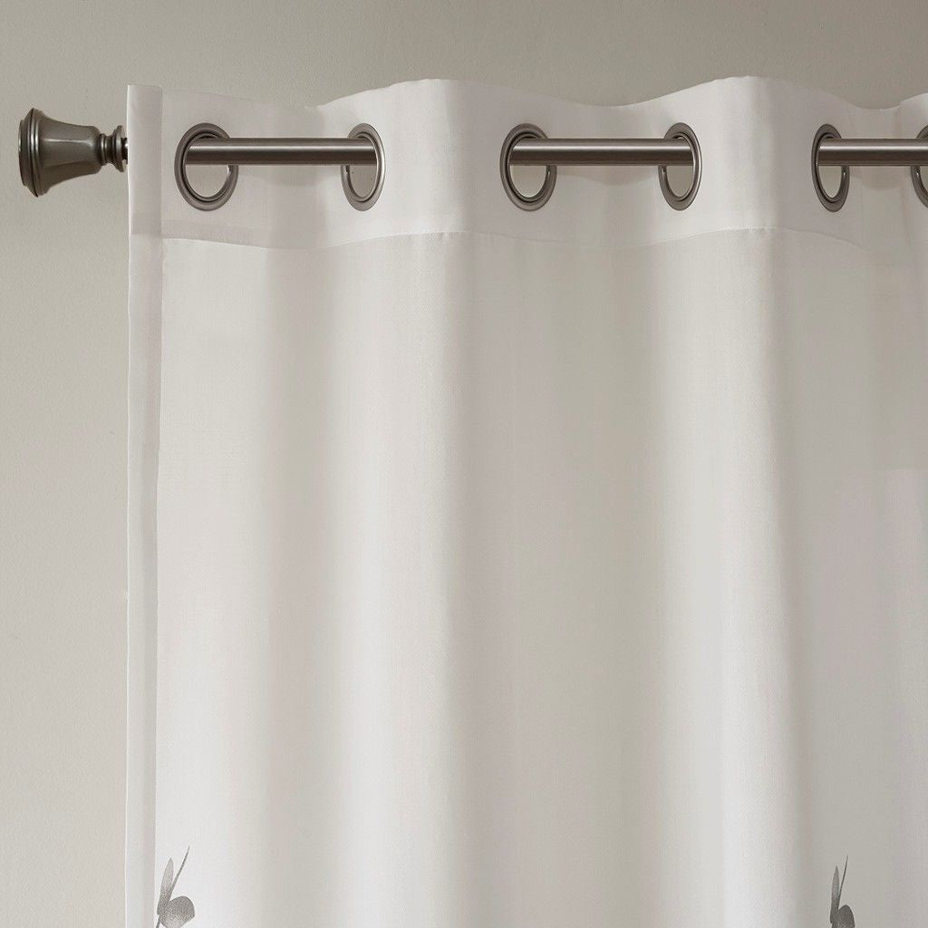 Burnout Printed Curtain Panel(Only 1 Pc Panel)