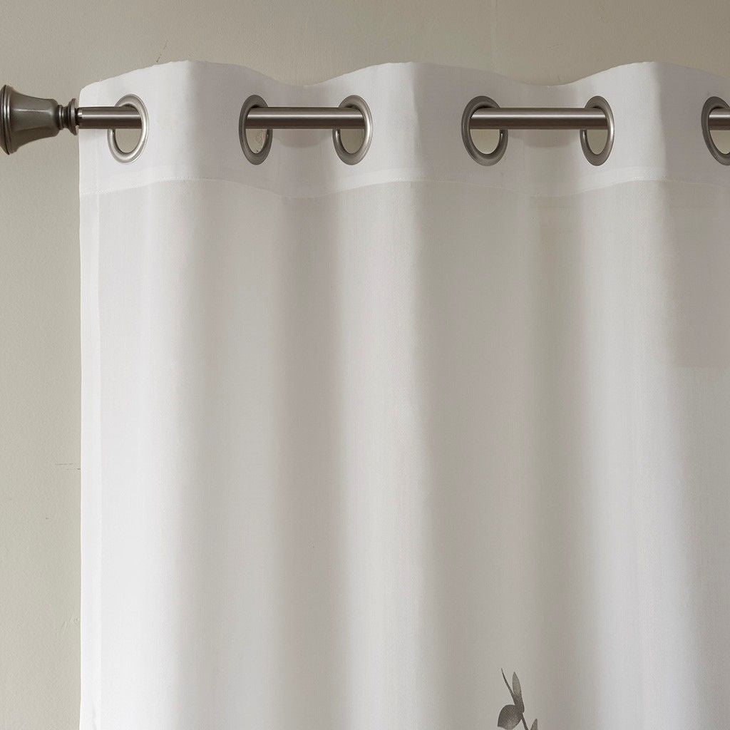 Burnout Printed Curtain Panel(Only 1 Pc Panel)