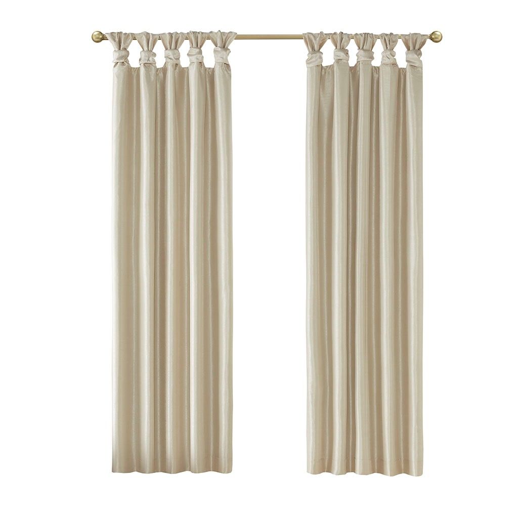 Twist Tab Total Blackout Window Curtain Panel(Only 1 Pc Panel)